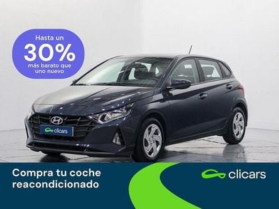 Gris Usado 2021 Hyundai i20 Berlina | 11.390 € (Precio justo)