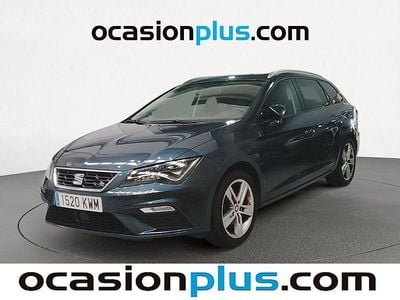 Usado Seat Leon FR 130 CV (95 kW) 2019 Gris Monovolumen