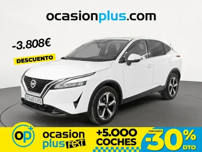 Usado Nissan Qashqai N-Connecta 140 CV (102 kW) 2021 Blanco SUV