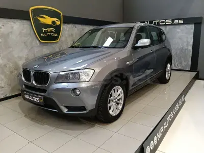 Usado BMW X3 Comfort Edition 184 CV (135 kW) 2011 Gris / plata SUV