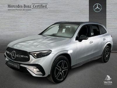 Usado Mercedes GLC300e AMG line 333 CV (244 kW) 2024 Plata hightech SUV