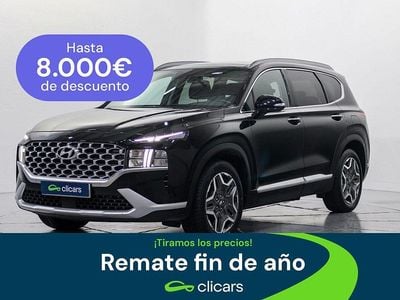 Gris Usado 2022 Hyundai Santa Fe SUV | 35.990 € (Precio justo)
