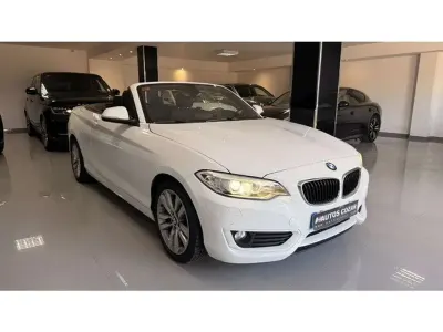 Usado BMW 218 Advantage 150 CV (110 kW) 2016 Blanco Descapotable
