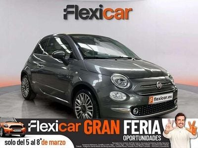 Usado Fiat 500C 69 CV (50 kW) 2017 Gris Descapotable