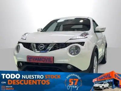 Käytetty Nissan Juke Acenta 116 HP (85 kW) 2015 Valkoinen Katumaasturi