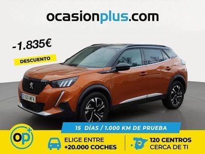 Naranja Usado 2023 Peugeot 2008 GTi SUV | 16.450 € (Buen precio)
