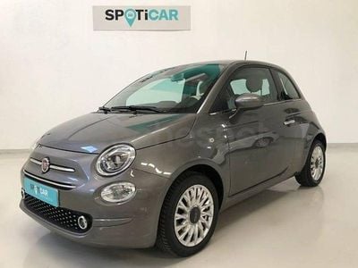 Usado Fiat 500 Lounge 69 CV (50 kW) 2019 Gris / plata Berlina