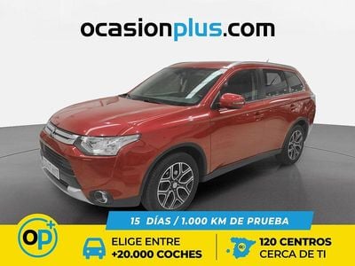 Rojo Usado 2014 Mitsubishi Outlander Motion SUV | 15.450 € (Precio justo)