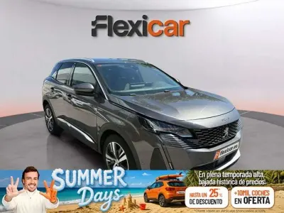 Usado Peugeot 3008 Allure 131 CV (96 kW) 2021 Gris SUV