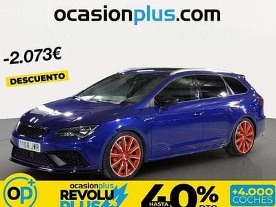Usado Seat Leon ST CUPRA 300 CV (220 kW) 2017 Azul Familiar