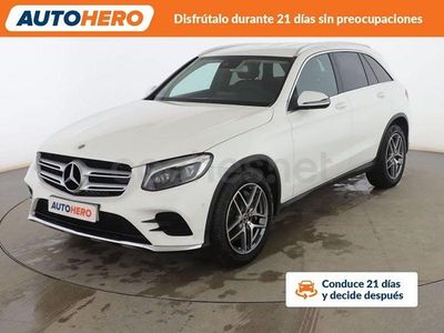 Blanco Usado 2019 Mercedes GLC250 AMG line SUV | 33.799 € (Precio justo)