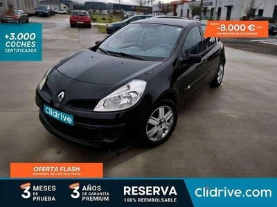 Usado Renault Clio II Authentique 86 CV (63 kW) 2006 Negro Utilitario