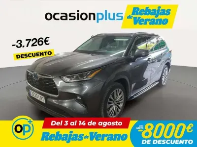 Usado Toyota Highlander Advance 247 CV (181 kW) 2021 Gris SUV