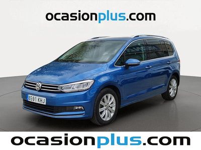 Usado VW Touran Sportline 150 CV (110 kW) 2018 Azul Monovolumen