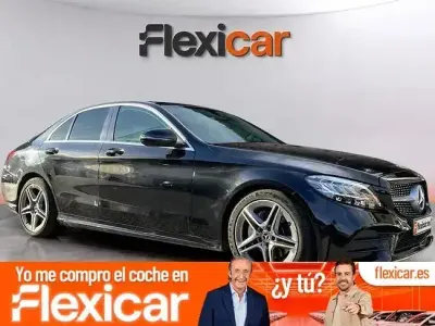 Usado Mercedes C200 160 CV (117 kW) 2019 Negro Berlina