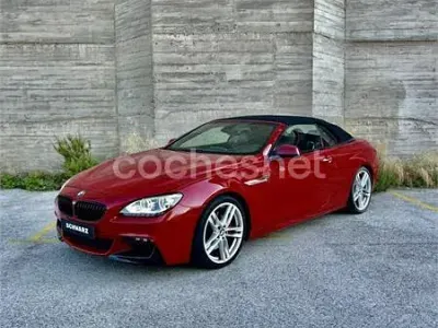 Usado BMW 640 Cabriolet 313 CV (230 kW) 2012 Granate Descapotable