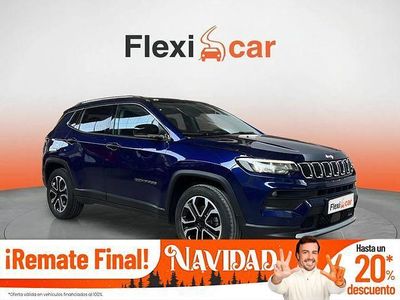 Azul Usado 2021 Jeep Compass Limited SUV | 19.990 € (Precio justo)