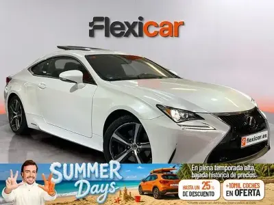 Usado Lexus RC300h Executive Line 223 CV (164 kW) 2017 Blanco Coupe