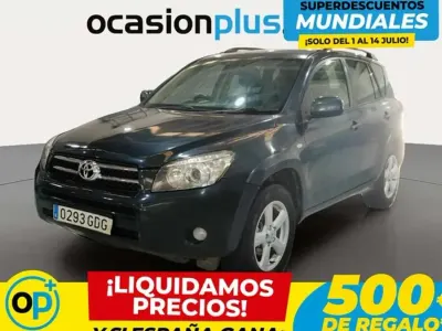 Usado Toyota RAV4 Premium 177 CV (130 kW) 2008 Azul SUV