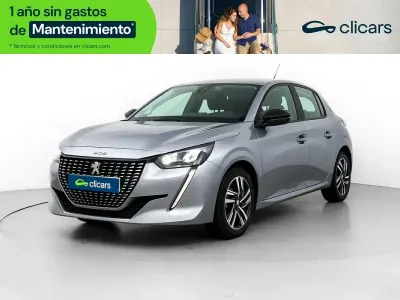 Usado Peugeot 208 Active 75 CV (55 kW) 2023 Gris Utilitario