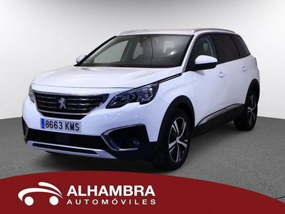 Usado Peugeot 5008 Allure 130 CV (95 kW) 2018 Blanco SUV