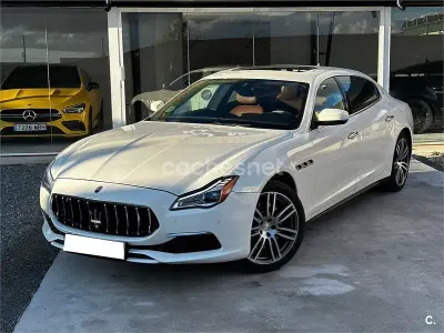 Usado Maserati Quattroporte 430 CV (316 kW) 2018 Blanco Berlina
