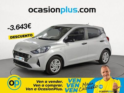 Usado Hyundai i10 67 CV (49 kW) 2022 Gris Utilitario