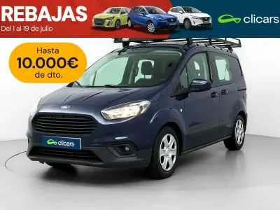 Usado Ford Transit Trend 100 CV (73 kW) 2020 Azul Familiar