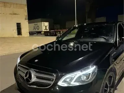 Usado Mercedes E400 Avantgarde 333 CV (244 kW) 2015 Negro Berlina