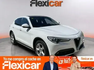 Usado Alfa Romeo Stelvio 180 CV (132 kW) 2018 Blanco SUV