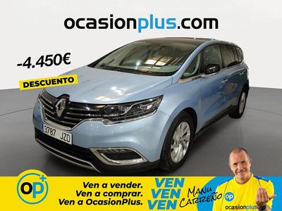 Usado Renault Espace Zen 160 CV (117 kW) 2017 Azul Monovolumen