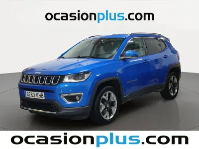 Usado Jeep Compass Limited 170 CV (125 kW) 2018 Azul SUV