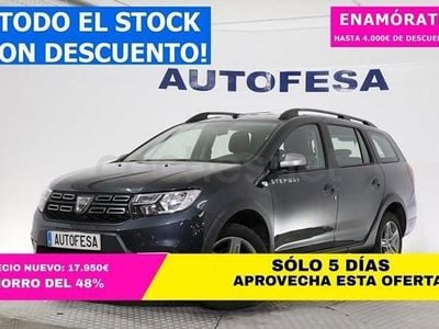 Usado Dacia Logan MCV Stepway 90 CV (66 kW) 2019 Negro Familiar