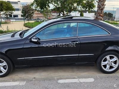Usado Mercedes CLK320 Avantgarde 218 CV (160 kW) 2002 Negro Coupe