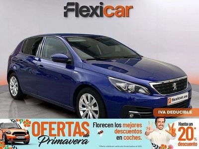 Usado Peugeot 308 Style 130 CV (95 kW) 2020 Azul Berlina