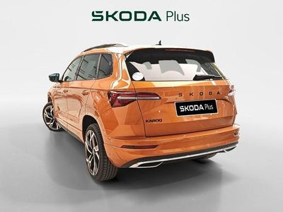 Usado Skoda Karoq SportLine 150 CV (110 kW) 2025 Naranja SUV