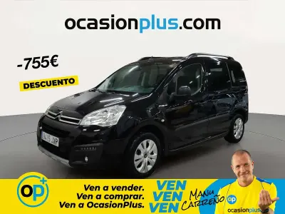 Usado Citroën Berlingo PureTech 110 CV (80 kW) 2017 Negro Monovolumen