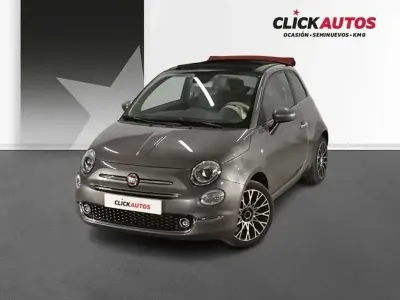 Usado Fiat 500 Dolcevita 71 CV (52 kW) 2023 Gris Descapotable