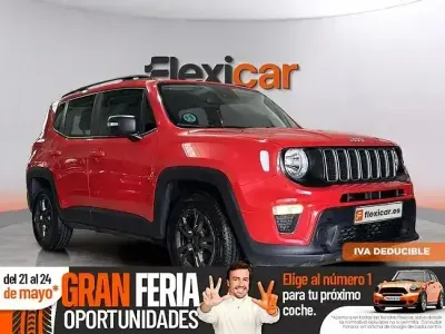 Begagnad Jeep Renegade Longitude 120 HK (88 kW) 2022 Röd SUV