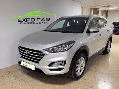 Usado Hyundai Tucson 131 CV (96 kW) 2018 Gris / plata SUV