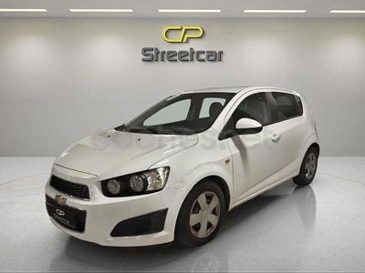 Usado Chevrolet Aveo LT 86 CV (63 kW) 2012 Blanco Berlina