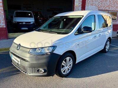 Usado VW Caddy 122 CV (89 kW) 2021 Blanco Monovolumen