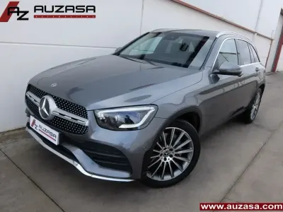 Usado Mercedes GLC220 194 CV (142 kW) 2021 Gris / plata SUV