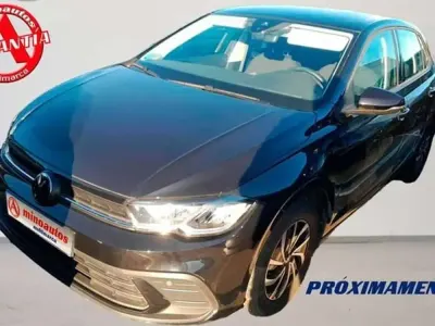 Usado VW Polo Life 95 CV (69 kW) 2022 Negro Utilitario