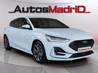 Usado Ford Focus ST-Line 125 CV (91 kW) 2022 Blanco Berlina