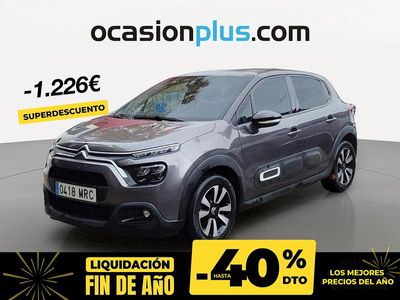 Gris Usado 2024 Citroën C3 PureTech Berlina | 13.490 € (Precio justo)