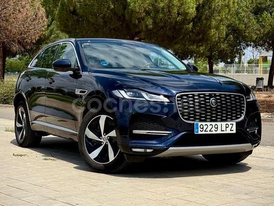 Azul Usado 2021 Jaguar F-Pace SUV | 32.850 € (Buen precio)