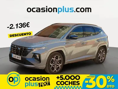 Usado Hyundai Tucson N Line 150 CV (110 kW) 2023 Gris SUV
