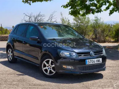 Usado VW Polo R-line 90 CV (66 kW) 2012 Negro Utilitario