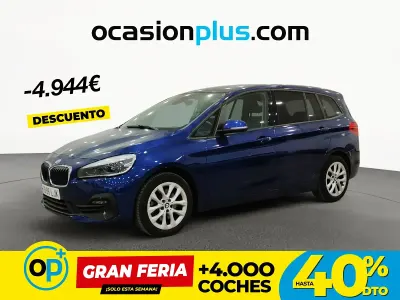 Usado BMW 218 Gran Tourer 150 CV (110 kW) 2020 Azul Monovolumen